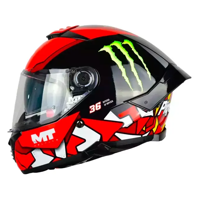 CASCO MT THUNDER 4 SV PIQUERAS B5 ROJO MONSTER