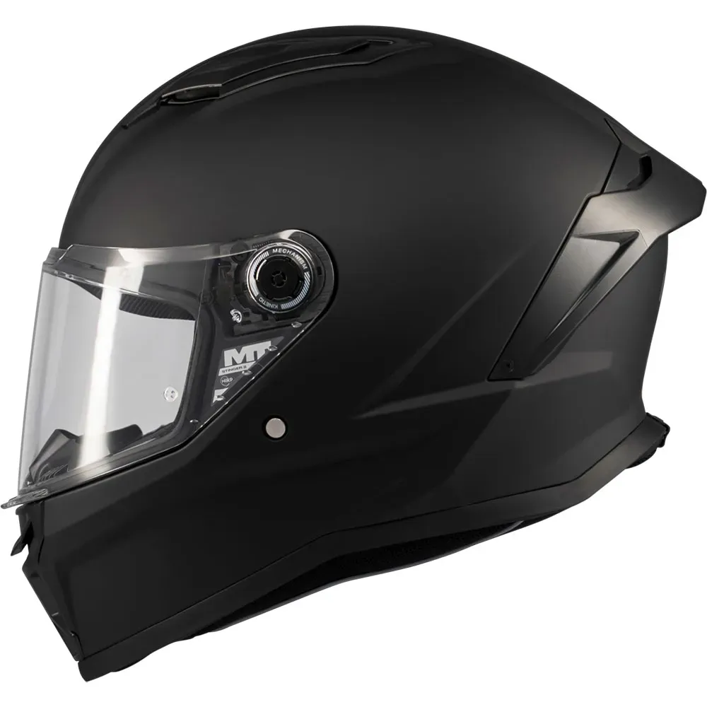 CASCO STINGER 2 SOLID // NEGRO MATE