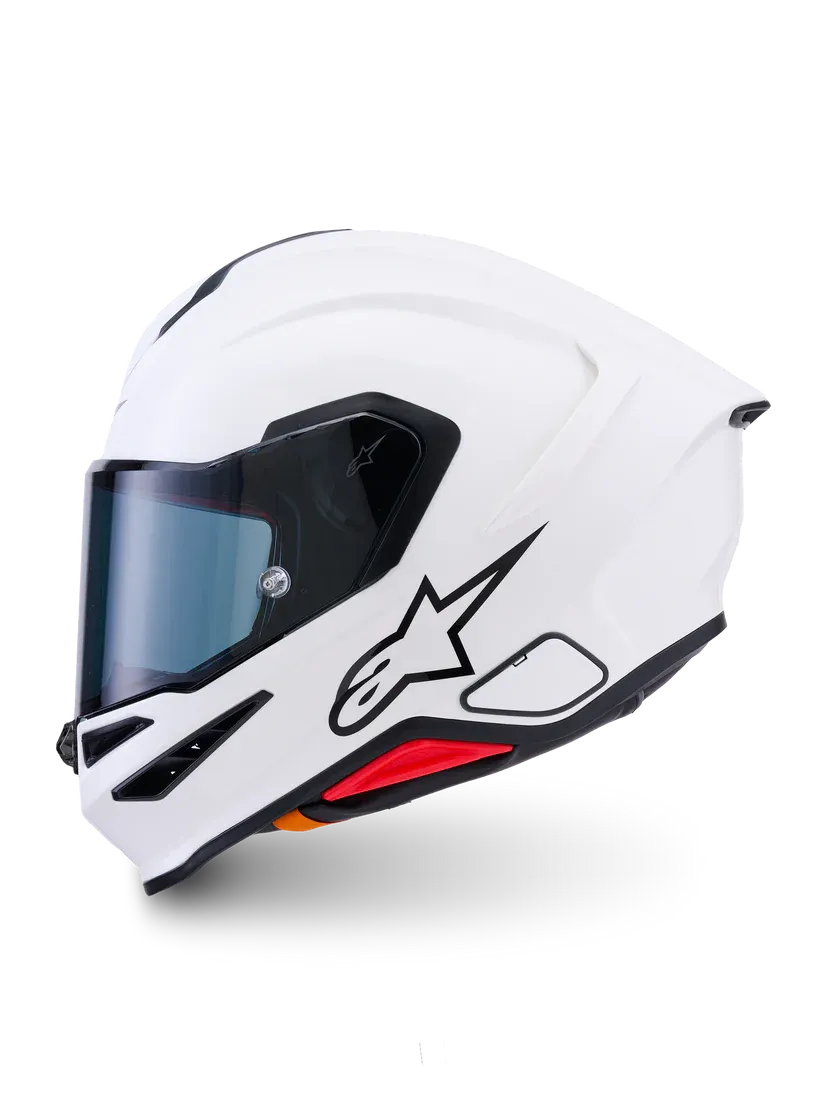CASCO ALPINESTARS SUPERTECH R7 SOLID - BLANCO BRILLANTE
