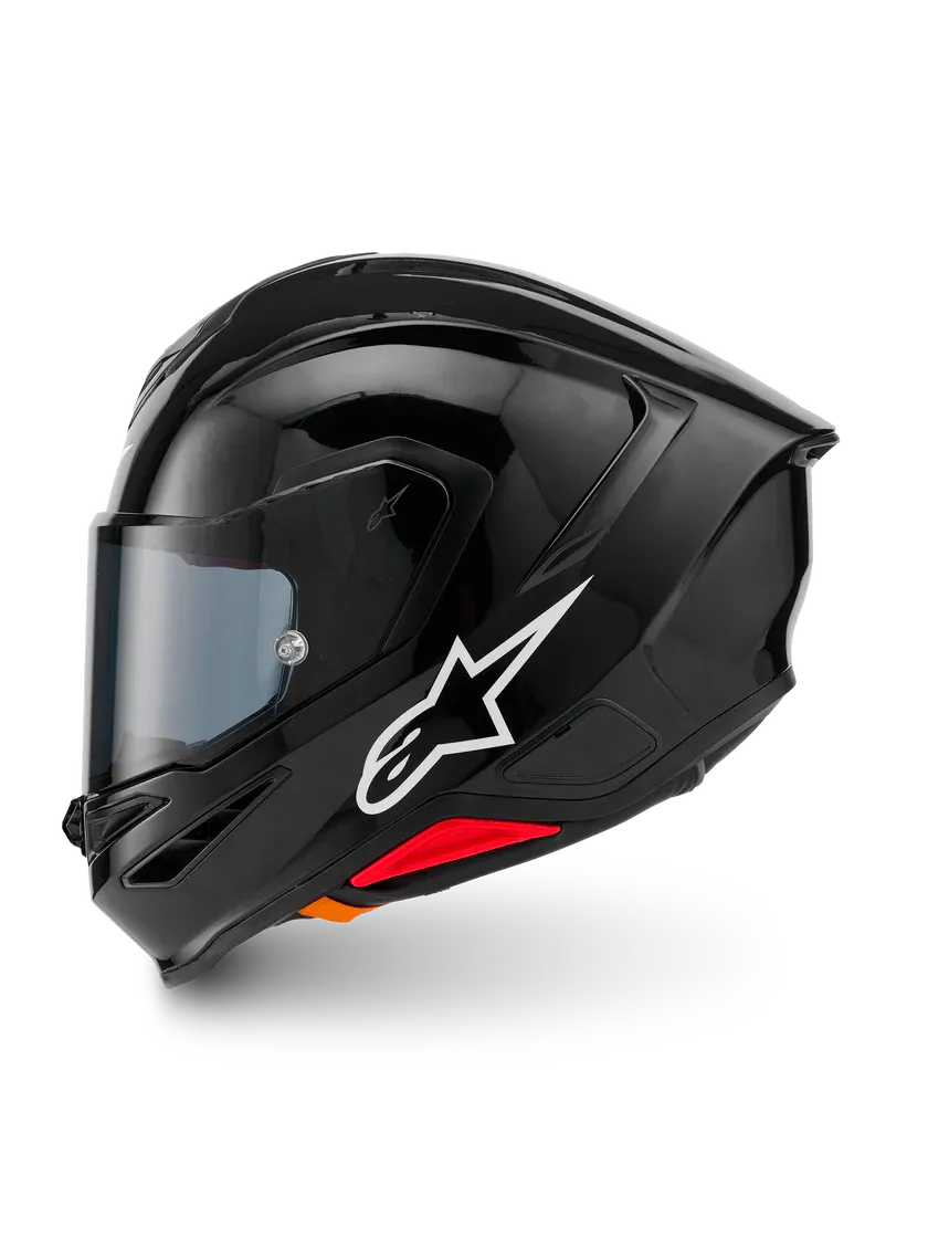 CASCO ALPINESTARS SUPERTECH R7 SOLID-NEGRO BRILLANTE