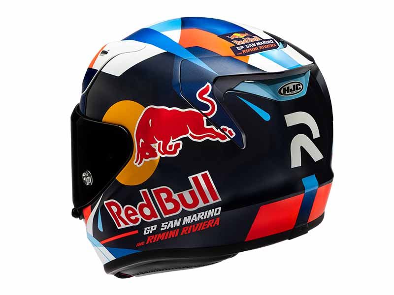 CASCO HJC RPHA 12 RED BULL  SAN MARINO GP II MC12