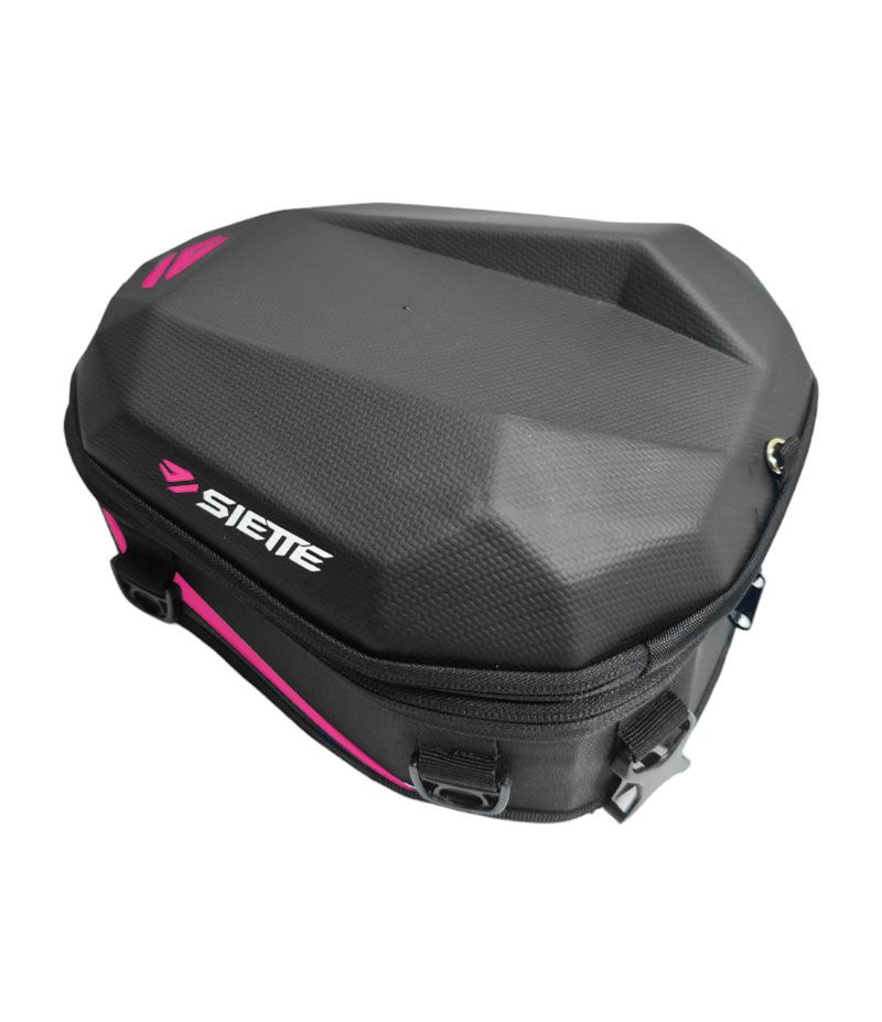 TANK BAG SIETTE PARA MOTO // ROSA