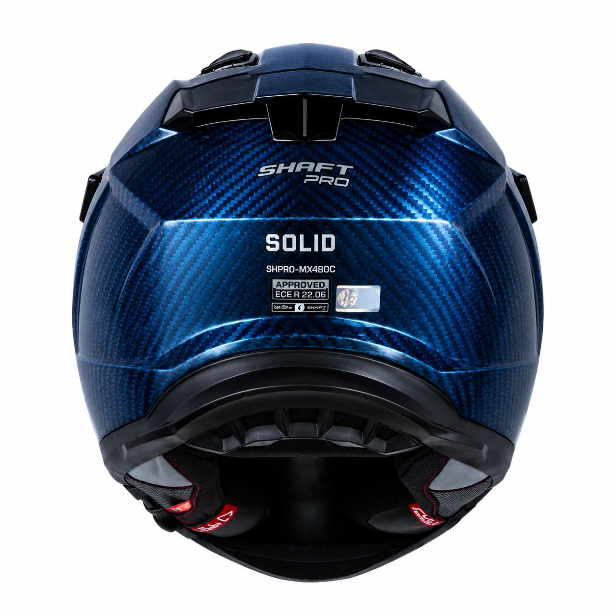 CASCO SHAFT PRO SHPRO-MX480 C SOLID // ROJO