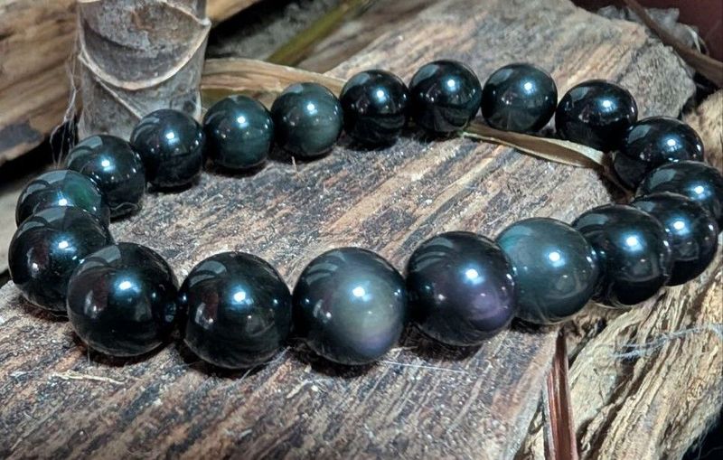​Bracelet  - Obsidienne œil céleste