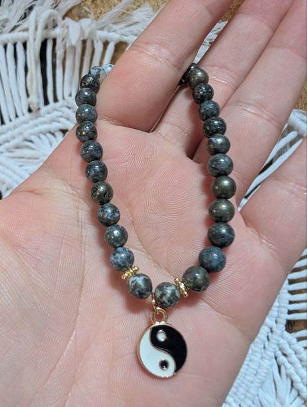 Bracelet - Agate pyrite