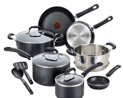 Professional Nonstick Dishwasher Safe Cookware Set, 12-Piece
