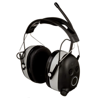 3M WorkTunes Connect + AM/FM Hearing Protector with Bluetooth Technology