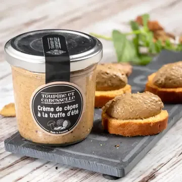 Crème de cèpes à la truffe d&#39;été - 90g
