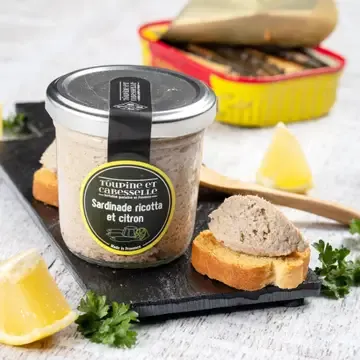 Sardinade ricotta et citron - 90g