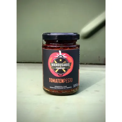 Pesto de tomates huile d&#39;olive - 100g