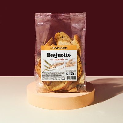 Toasts baguette grillée - 100g