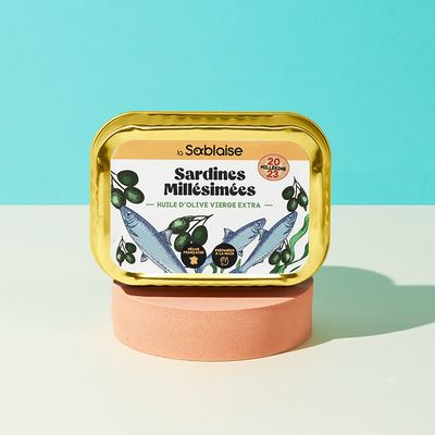 Sardines Millésimées 2023 à l&#39;huile d&#39;olive vierge extra - 115g