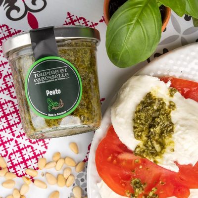 Pesto de basilic huile d&#39;olive - 90g