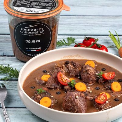 Coq au vin - 400g