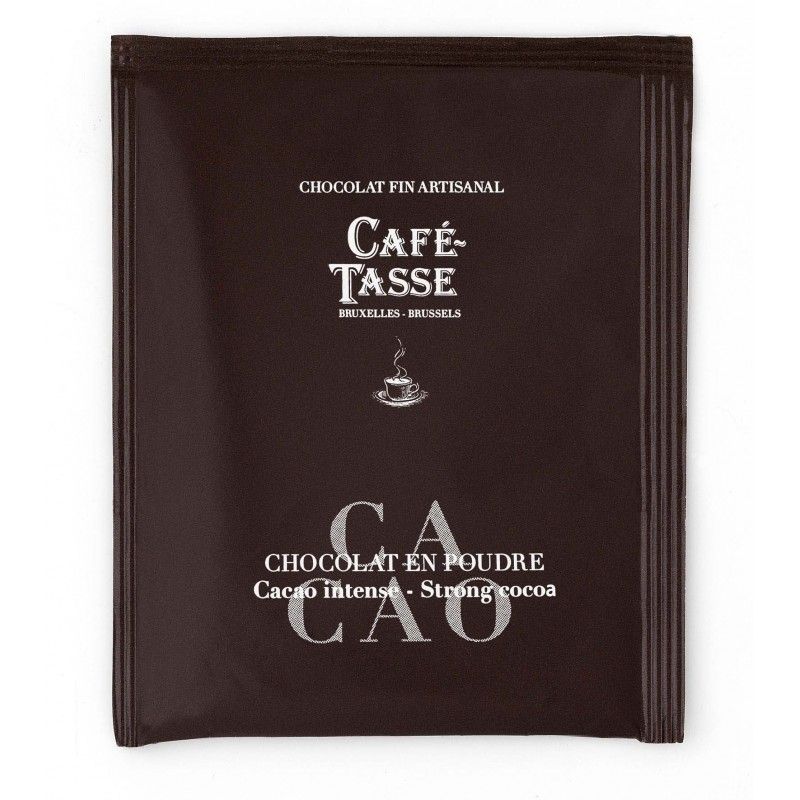 Chocolat chaud cacao noir 40% - 10x 20g