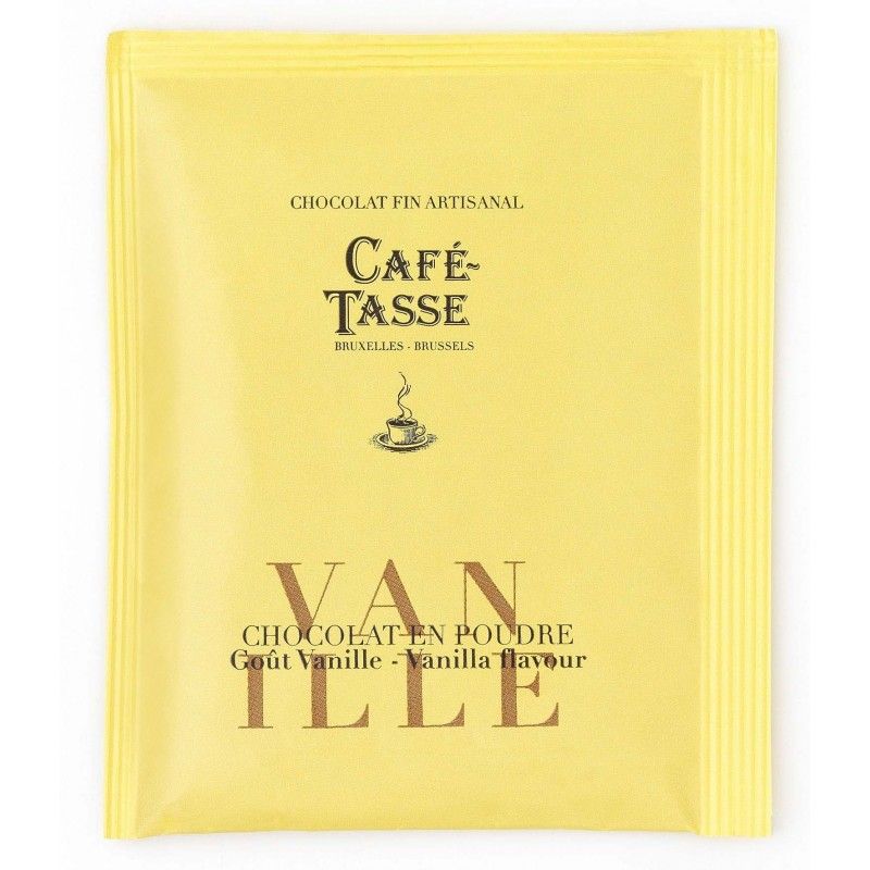 Chocolat chaud cacao noir-vanille - 10x 20g