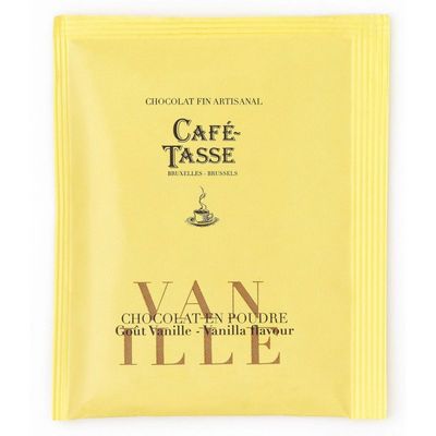 Chocolat chaud cacao noir-vanille - 10x 20g