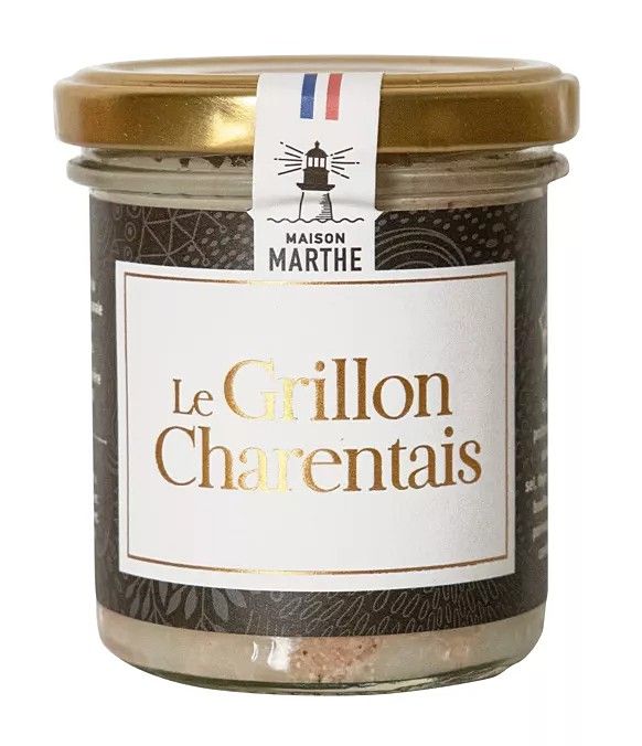 Rillettes de porc - Grillon Charentais - 90g