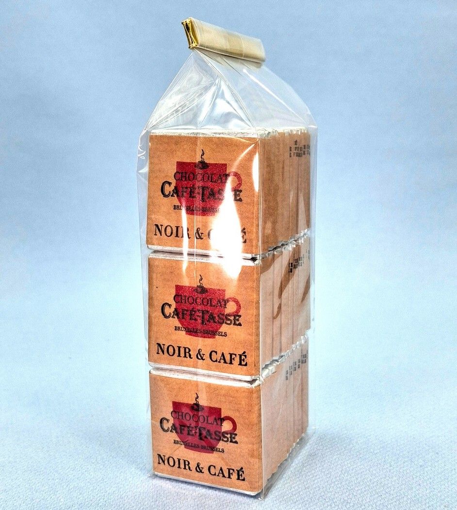 36 napolitains - noir 60% &amp; café