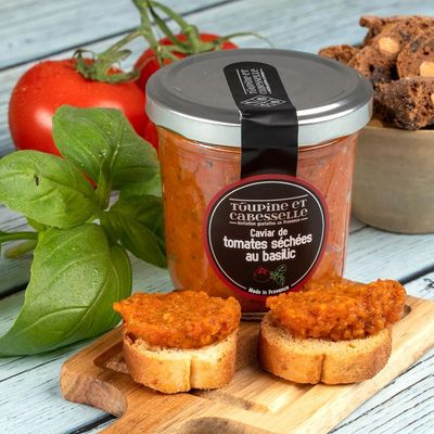 Caviar de tomates séchées au basilic - 90g