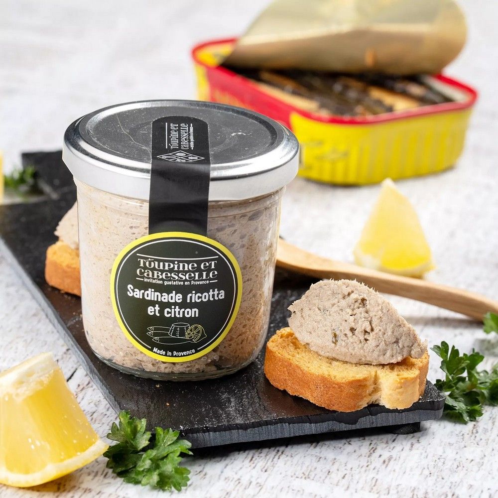 Sardinade ricotta et citron - 90g