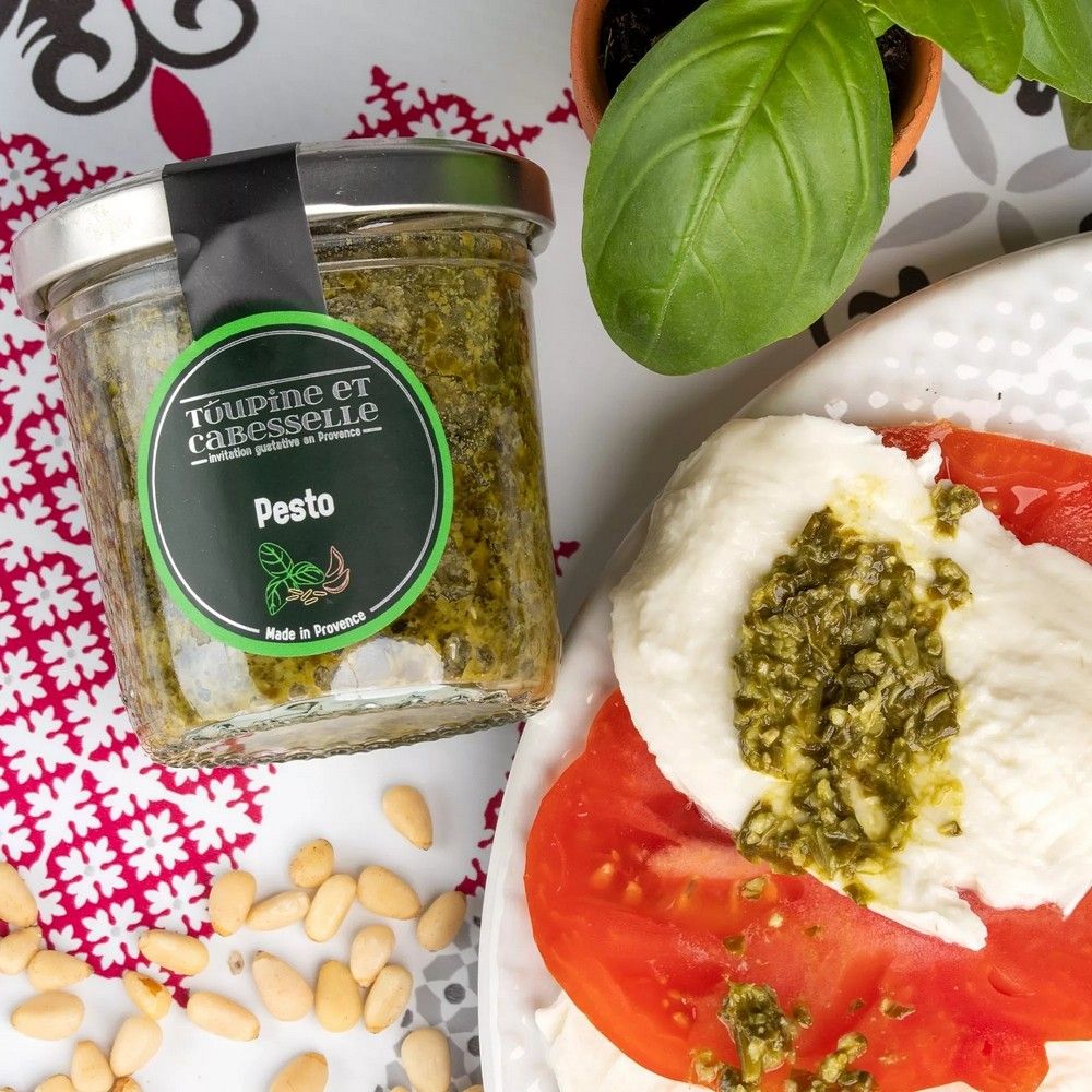 Pesto de basilic huile d&#39;olive - 90g
