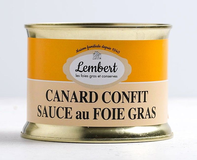 Canard confit sauce foie gras - 400g