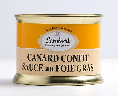 Canard confit sauce foie gras - 400g