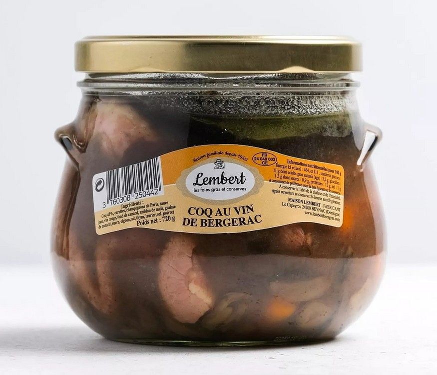 Coq au vin de Bergerac - 720g