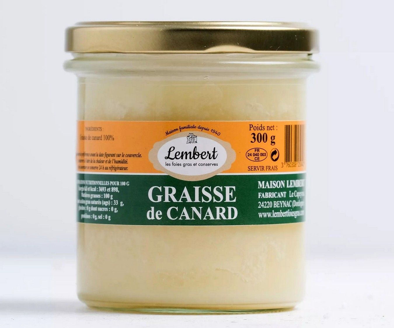 Graisse de canard - 300g
