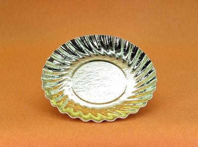 Carton doré rond 88mm 25pcs - pour tranches de foie gras