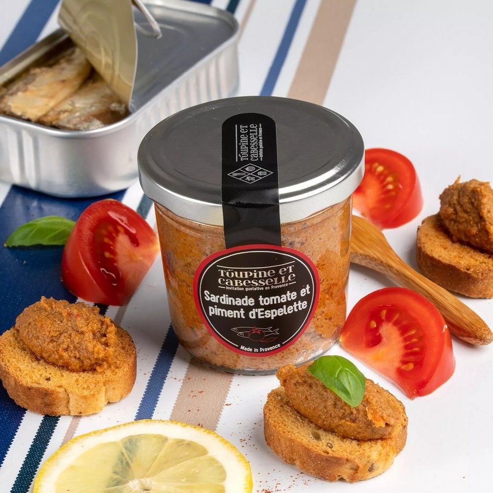 Sardinade tomate et piment d'Espelette - 90g