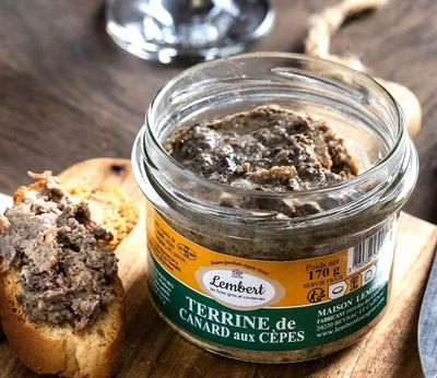 Terrine de Canard aux cèpes et Cognac - 170g