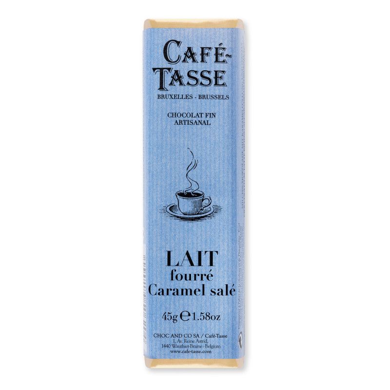 Chocolat au Lait fourré caramel salé - 45g