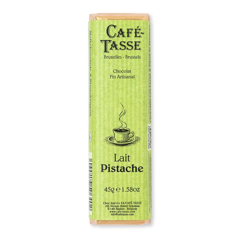 Chocolat au Lait fourré Pistaches - 45g