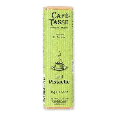 Chocolat au Lait fourré Pistaches - 45g