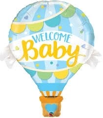 Welcome Baby - Blue