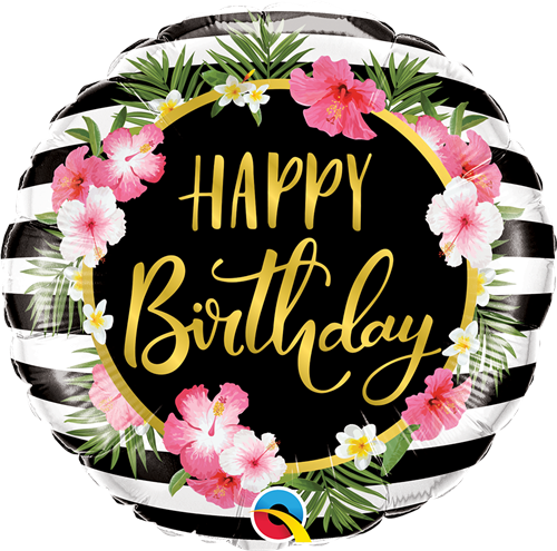 Happy Birthday -  Hibiscus