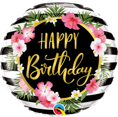 Happy Birthday -  Hibiscus