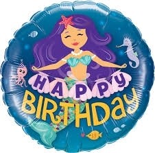 Happy Birthday - Mermaid