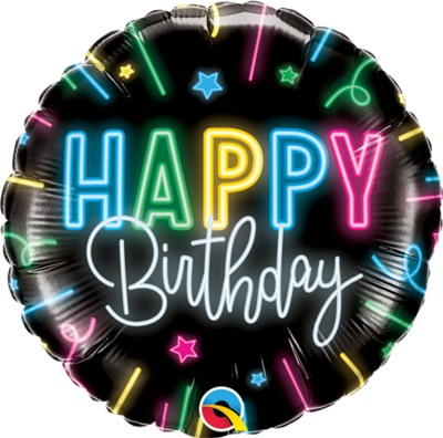 Happy Birthday - Neon Glow