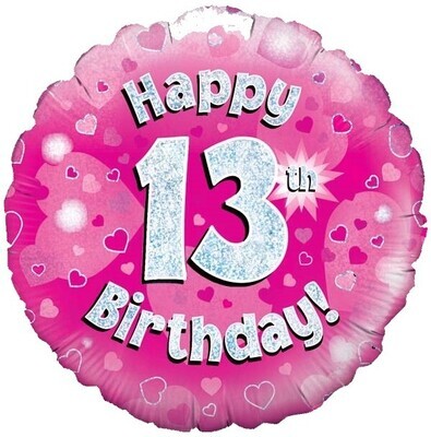 Happy 13th Birthday Pink