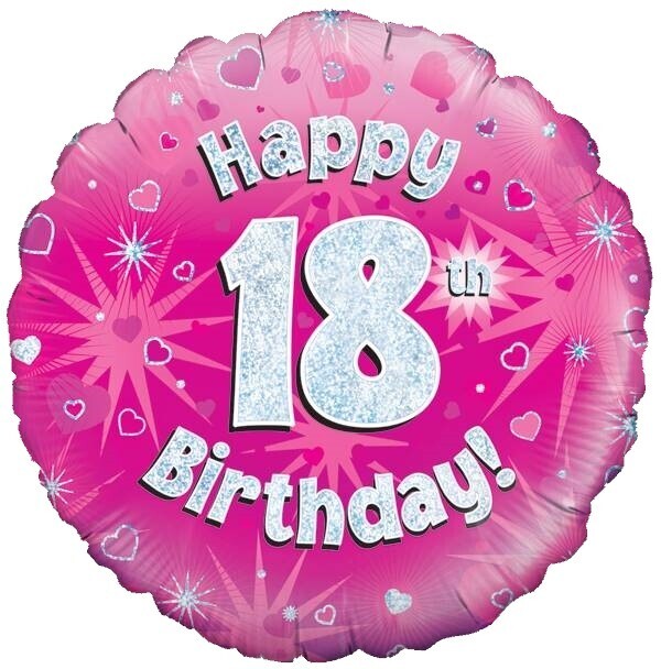 Happy 18th Birthday Pink