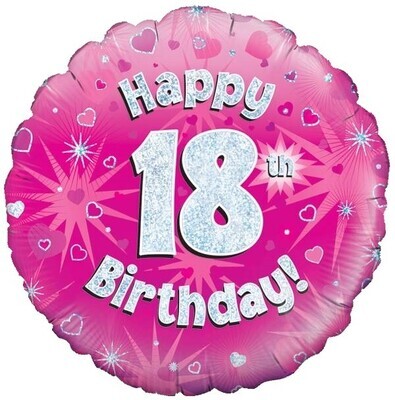 Happy 18th Birthday Pink