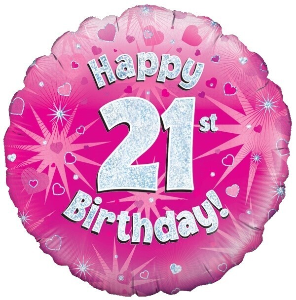 Happy 21st Birthday Pink
