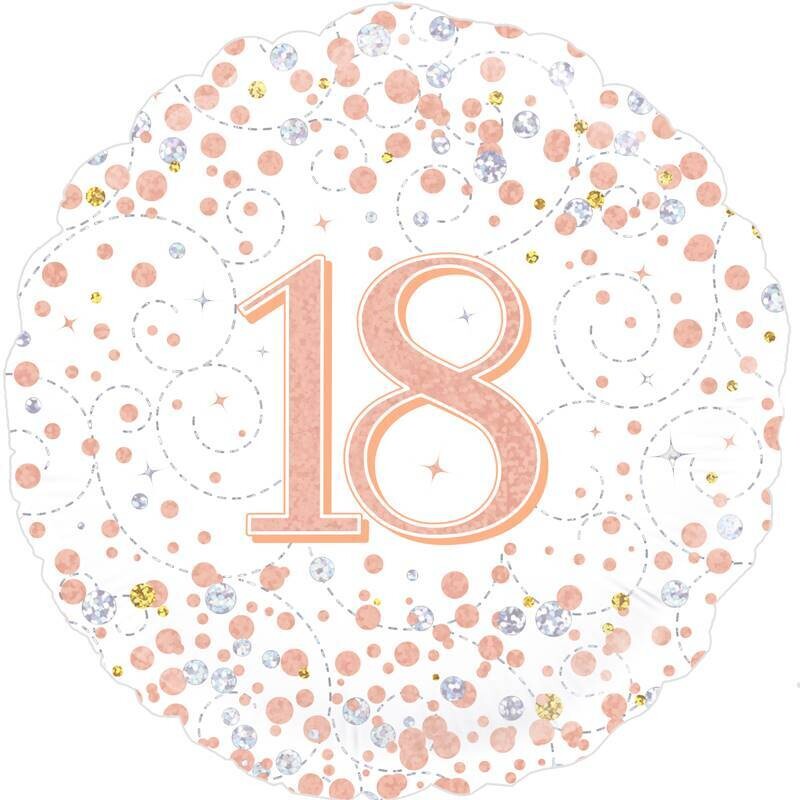 Happy 18th Birthday Champagne Fizz