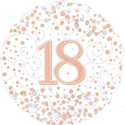 Happy 18th Birthday Champagne Fizz