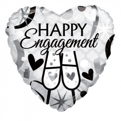 Happy Engagement Heart