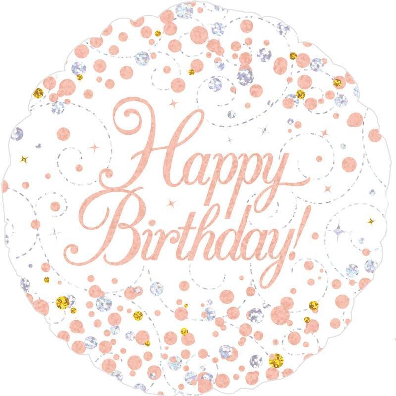 Happy Birthday -  Champagne Fizz