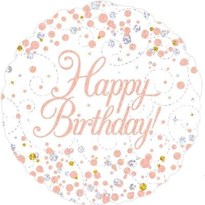 Happy Birthday -  Champagne Fizz